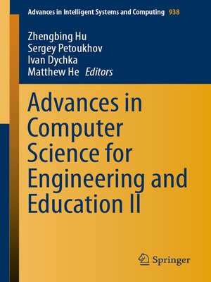 cover image of Advances in Computer Science for Engineering and Education II